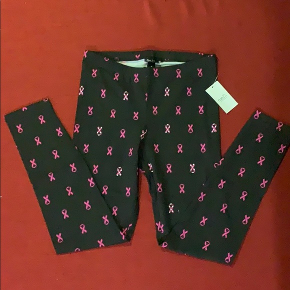 Rue21 Pants - 🔴Cancer Awareness Leggings 💗 NWT